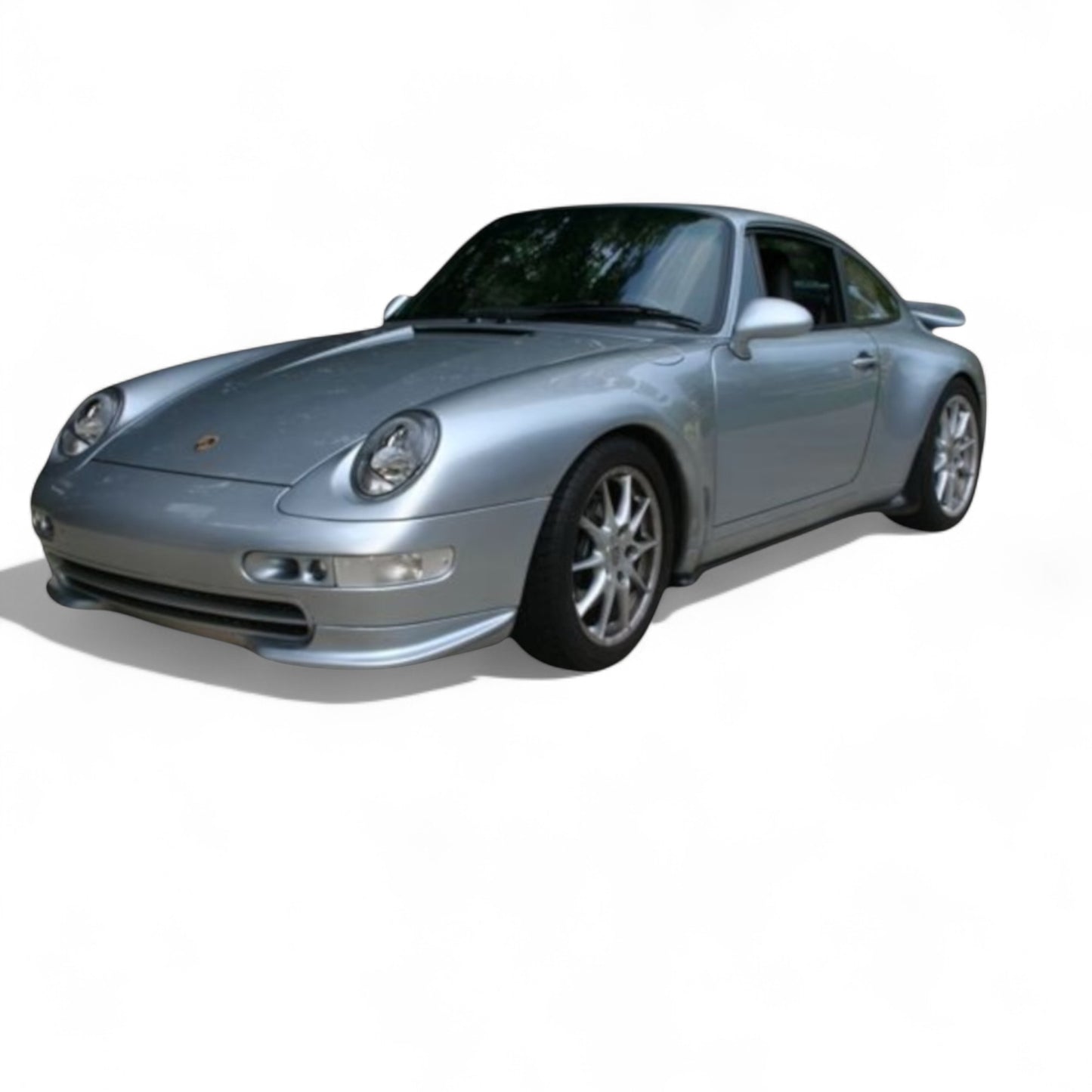 PORSCHE 993 1995–1998 POLYURETHANE RS FRONT SPLITTERS FOR PORSCHE 993 AERO UPGRADE RACING STYLE FRONT BUMPER EXTENSIONS