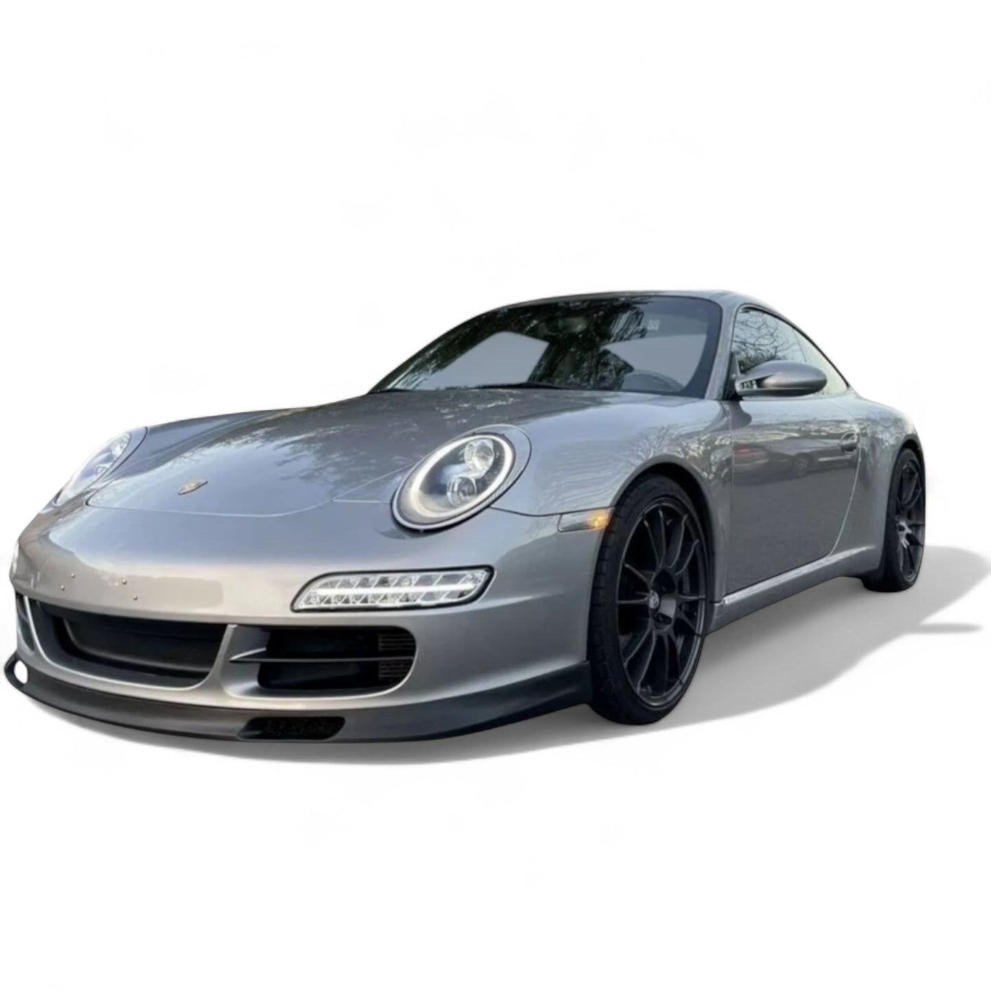 Porsche 997 Carrera front spoiler lip GT3 style urethane for 2005-2008 997.1