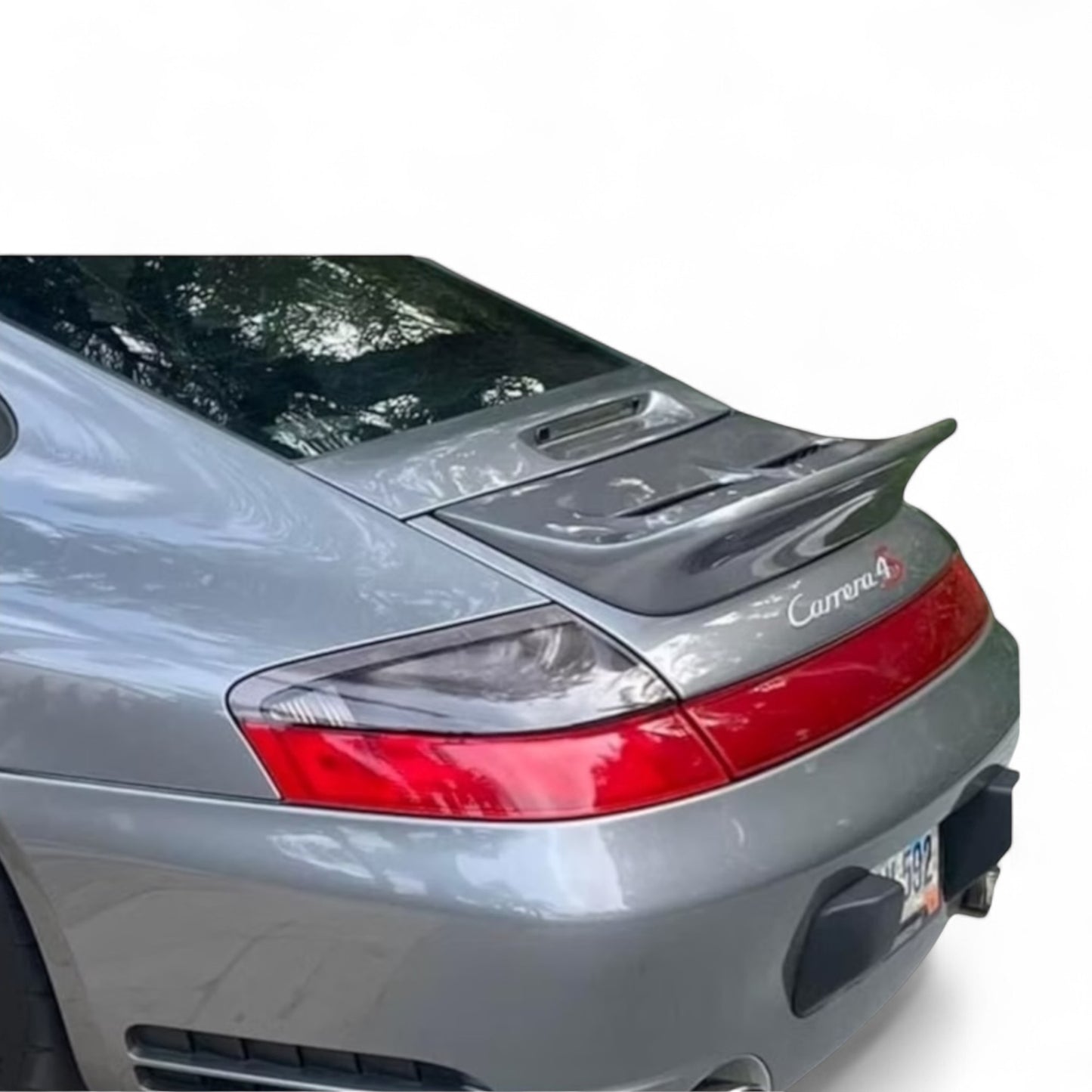PORSCHE 996 CARRERA 1999–2004 SINGER STYLE DUCKTAIL SPOILER FOR PORSCHE 996 UPGRADE RACING LOOK REAR DECK LID ENHANCEMENT