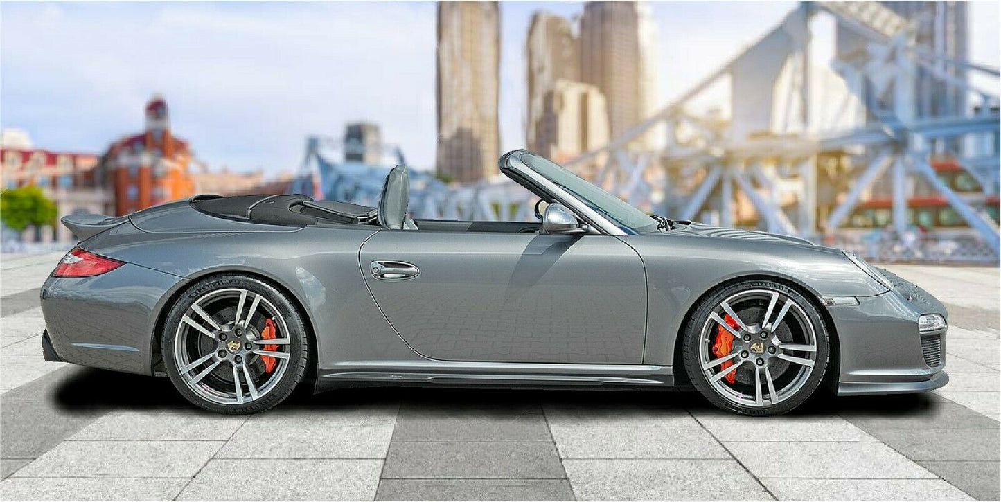 PORSCHE 997 CARRERA/GT3 2005–2012 MACH II SIDE SKIRTS ROCKER PANELS FOR PORSCHE 997 NARROW BODY AERO UPGRADE RACING STYLE BODY KIT ENHANCEMENT FIBERGLASS