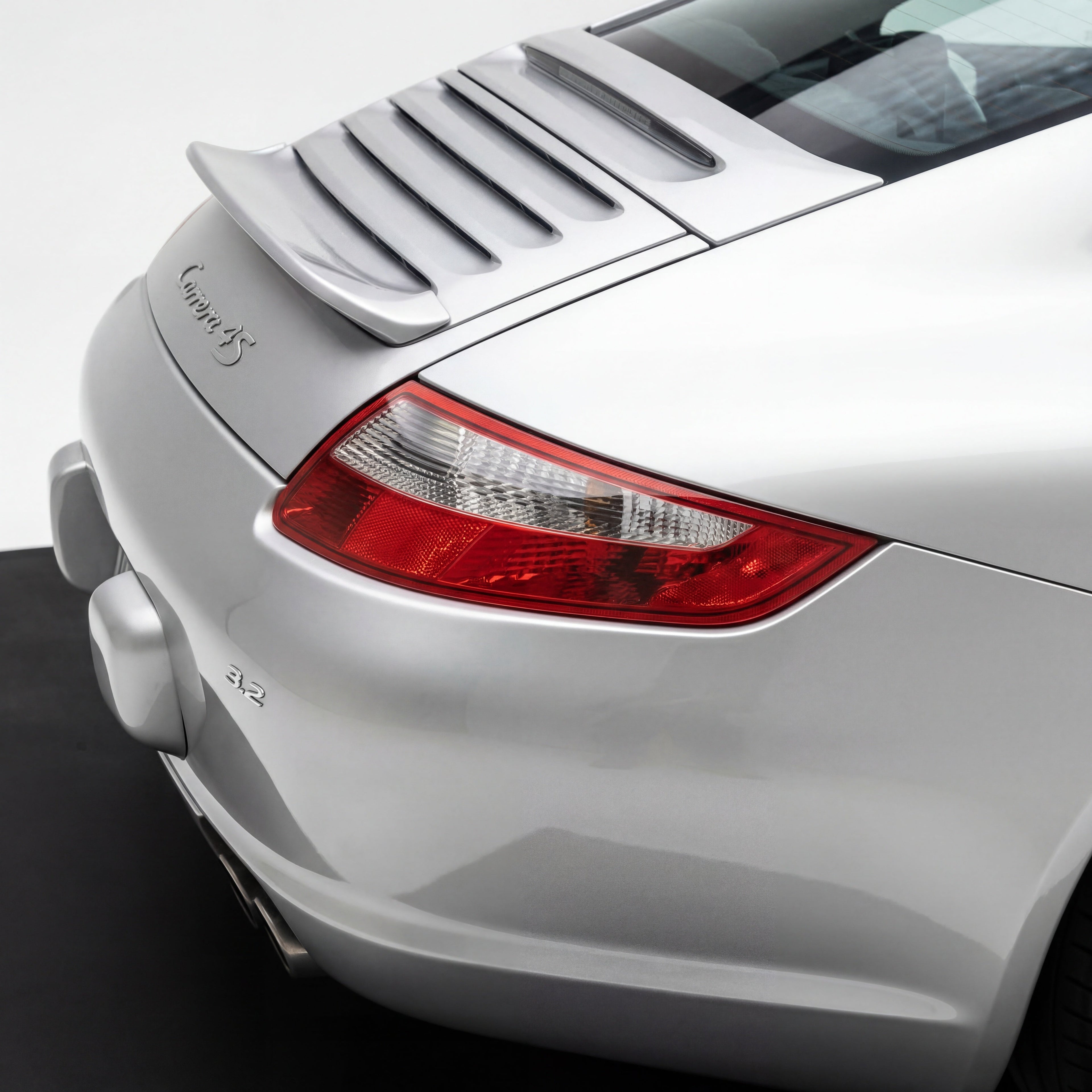Porsche 997 Carrera Singer-style mini ducktail spoiler polyurethane (2005-2011)