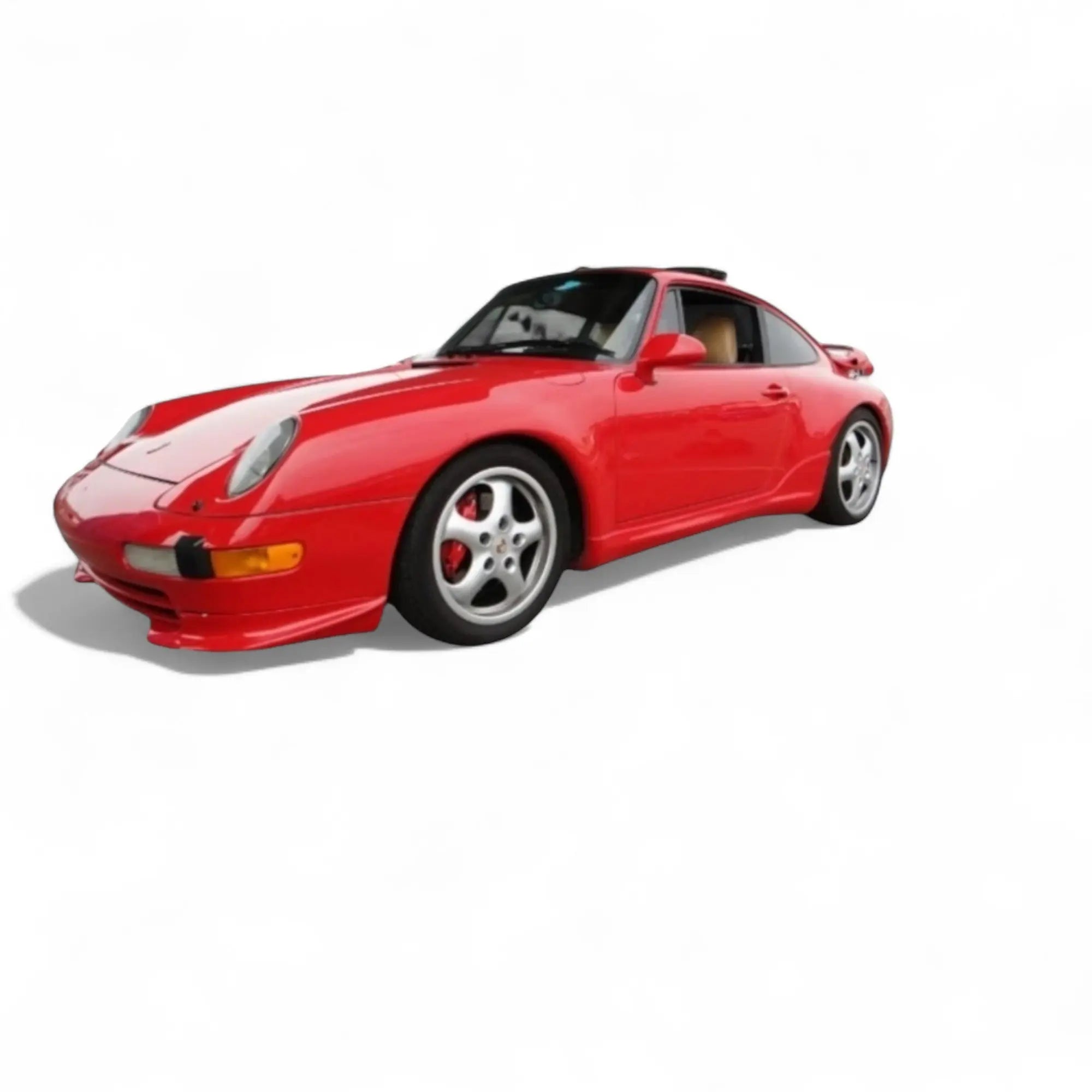 Porsche 993 TK-style fiberglass side rockers side skirts (1995-1998)