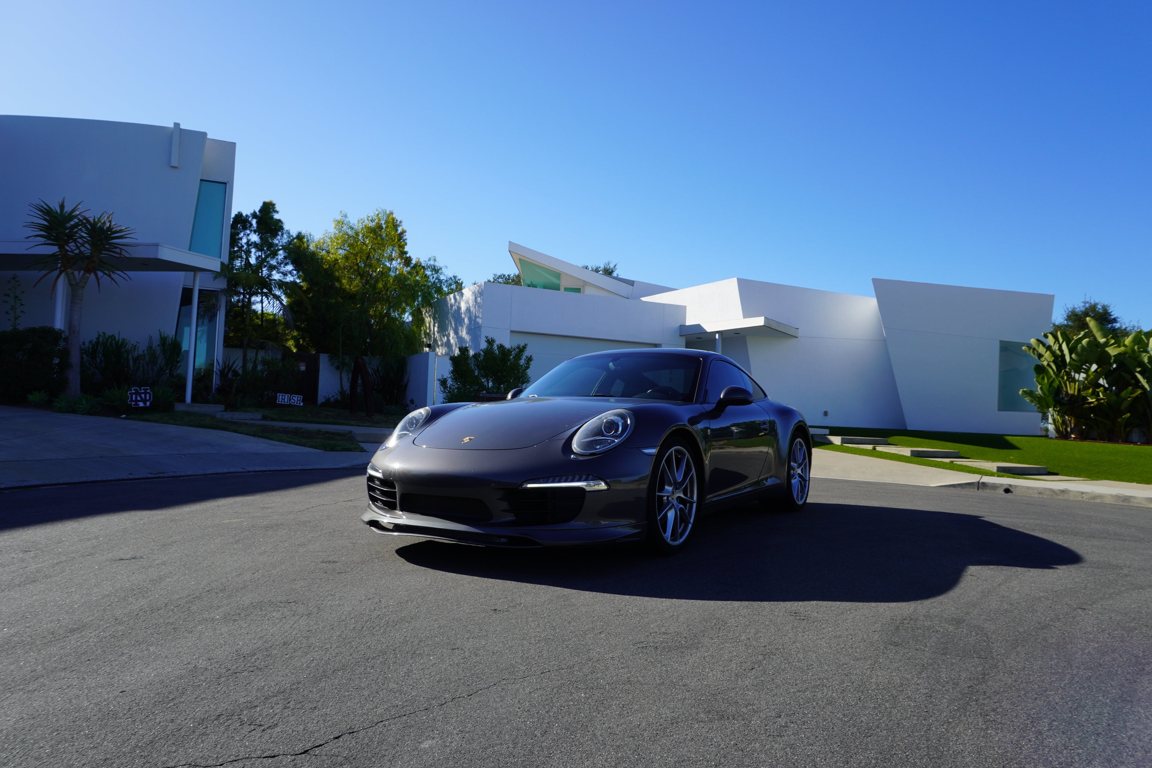 Porsche 991 Euro GT front chin spoiler lip