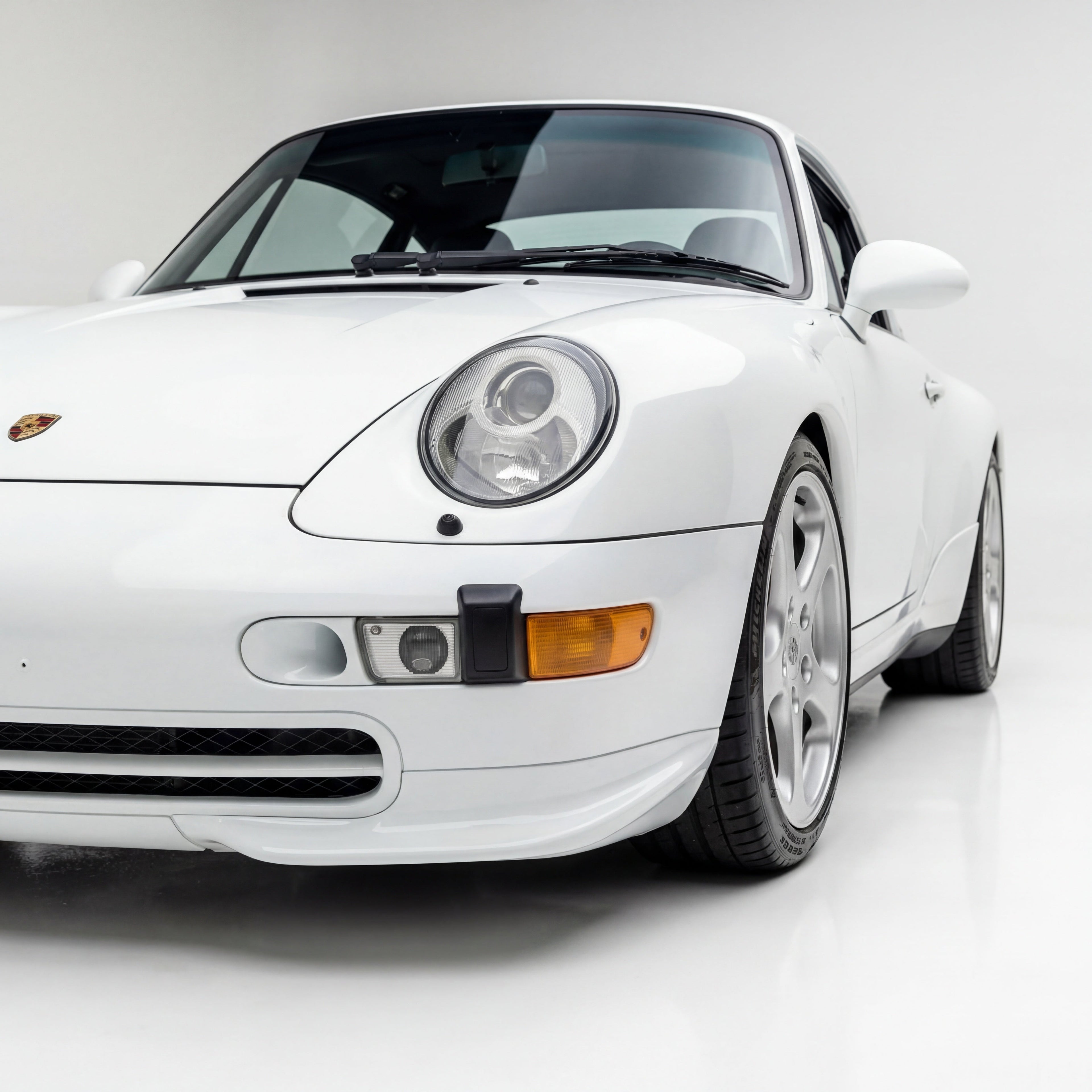 Porsche 993 side rockers and front splitters kit