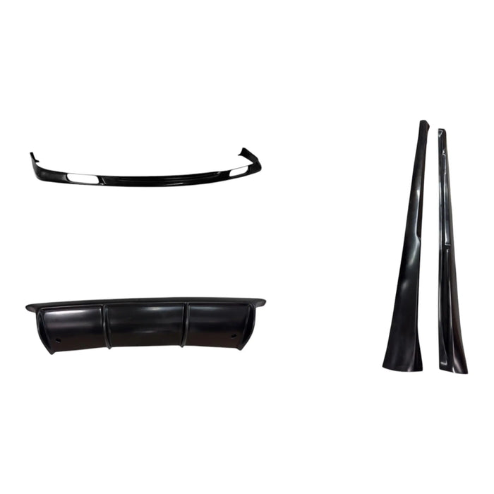 BetterBodies Motorsport Porsche 997.1 Aero Kit featuring front lip, side rockers, and rear diffuser for 2005–2008 models.