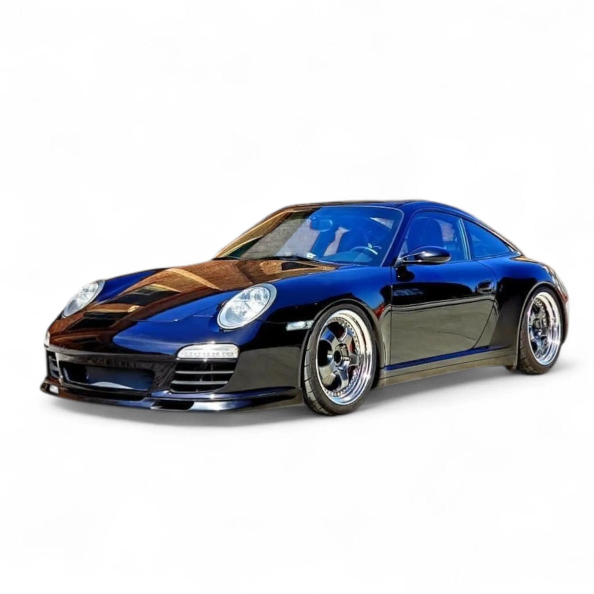 Porsche 997 Carrera front spoiler lip GT3 style urethane for 2005-2008 997.1 VOSSTEK