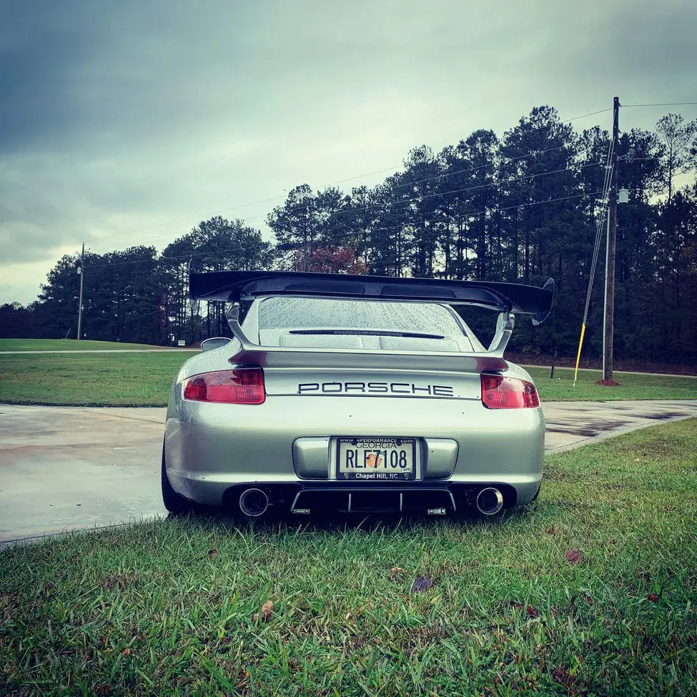 Porsche 997 rear bumper diffuser spoiler Polyurethane 997.1 ruf 05-08 RUF TA VOSSTEK