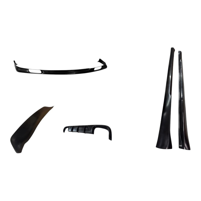 BetterBodies Motorsport Porsche 997.2 Aero Kit including front lip, side rockers, rear diffuser, and small wing on a 2009–2012 model