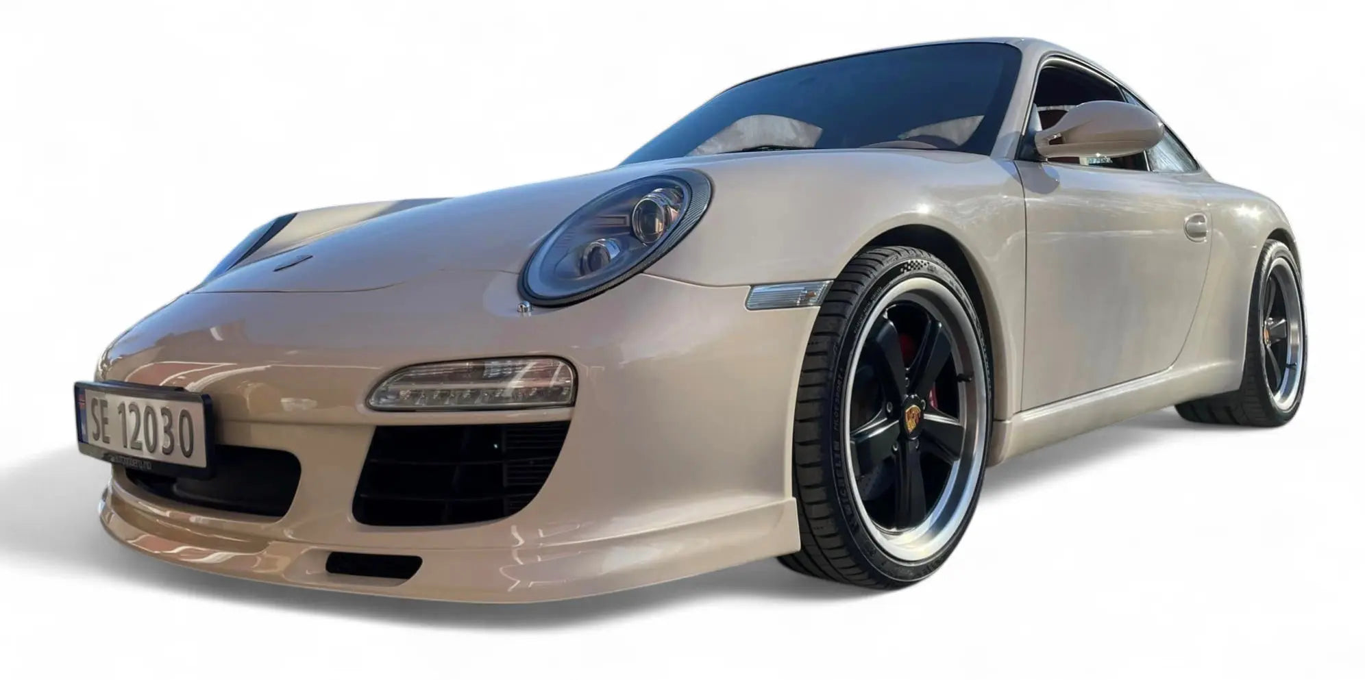 PORSCHE 997.2 CARRERA 2009–2012 POLYURETHANE FRONT LIP SPOILER FOR PORSCHE 997 AERO UPGRADE RACING STYLE FRONT BUMPER ENHANCEMENT VOSSTEK