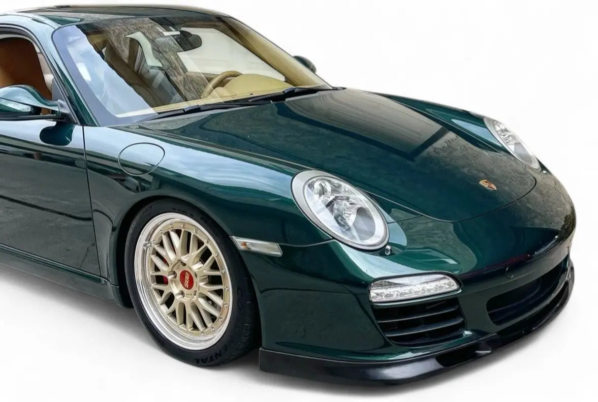 PORSCHE 997.2 CARRERA 2009–2012 POLYURETHANE FRONT LIP SPOILER FOR PORSCHE 997 AERO UPGRADE RACING STYLE FRONT BUMPER ENHANCEMENT VOSSTEK