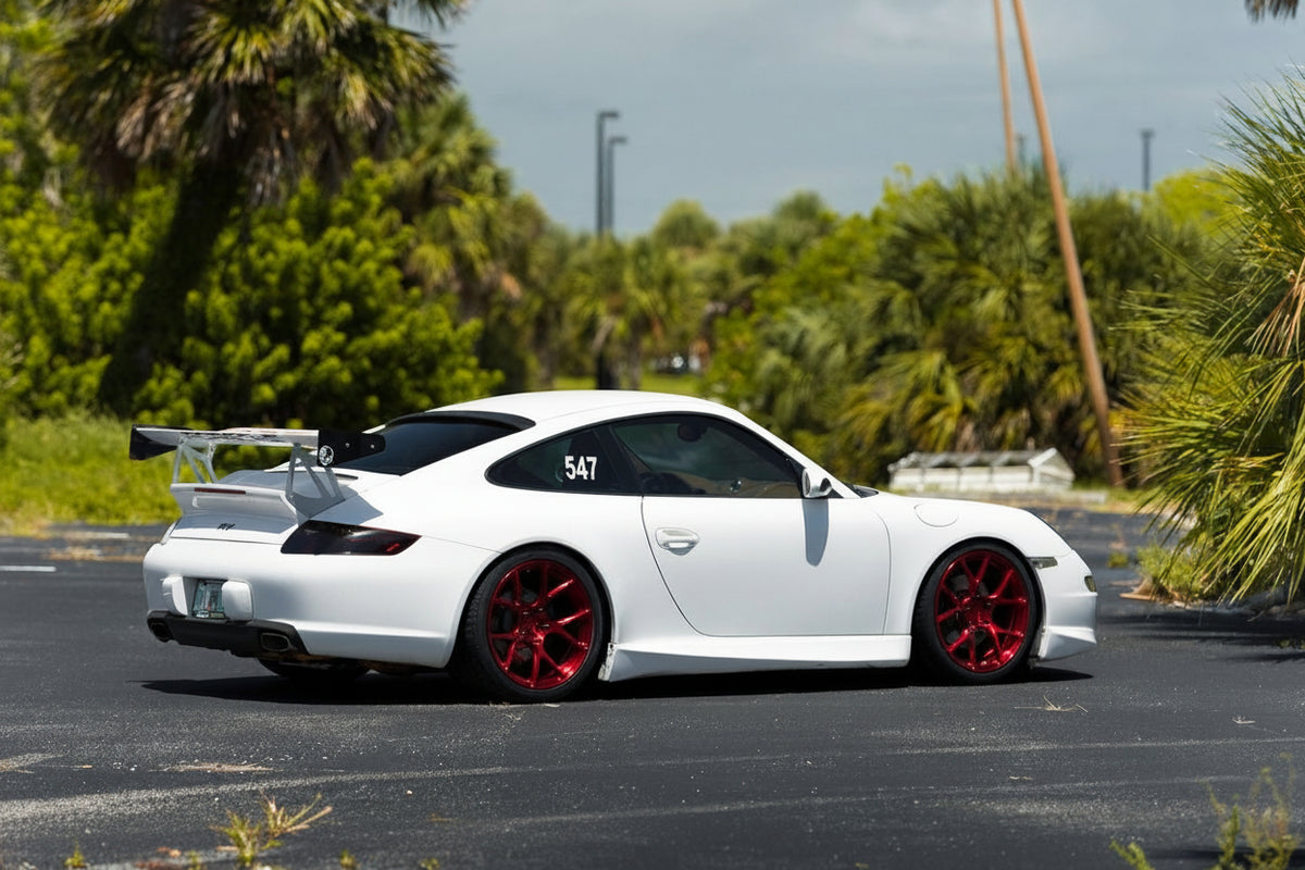 Porsche 997 Carrera Side Rockers – Polyurethane Aero Skirts Narrow Body (2005–2011)