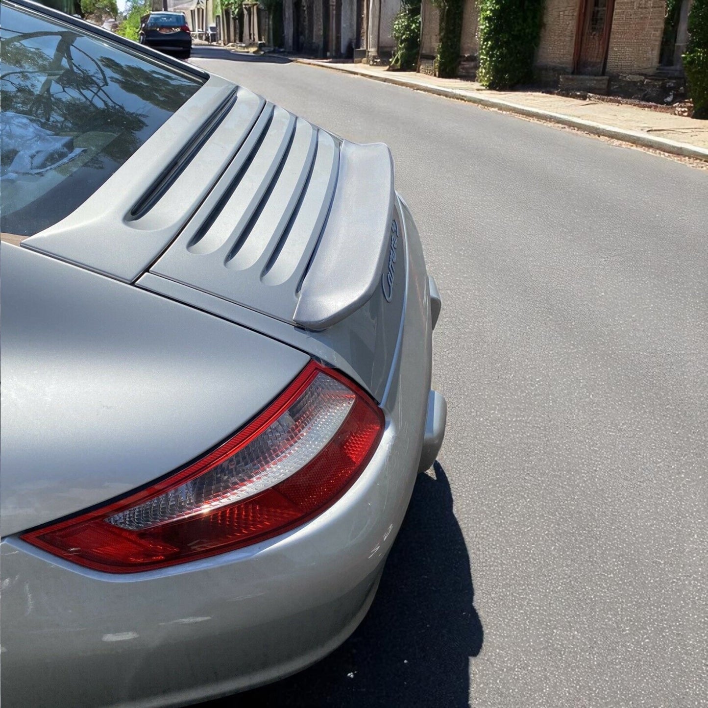 PORSCHE 997 CARRERA 2005–2011 DUCKTAIL SPOILER FOR PORSCHE 997 REAR WING RETRO UPGRADE RACING STYLE REAR DECK LID ENHANCEMENT