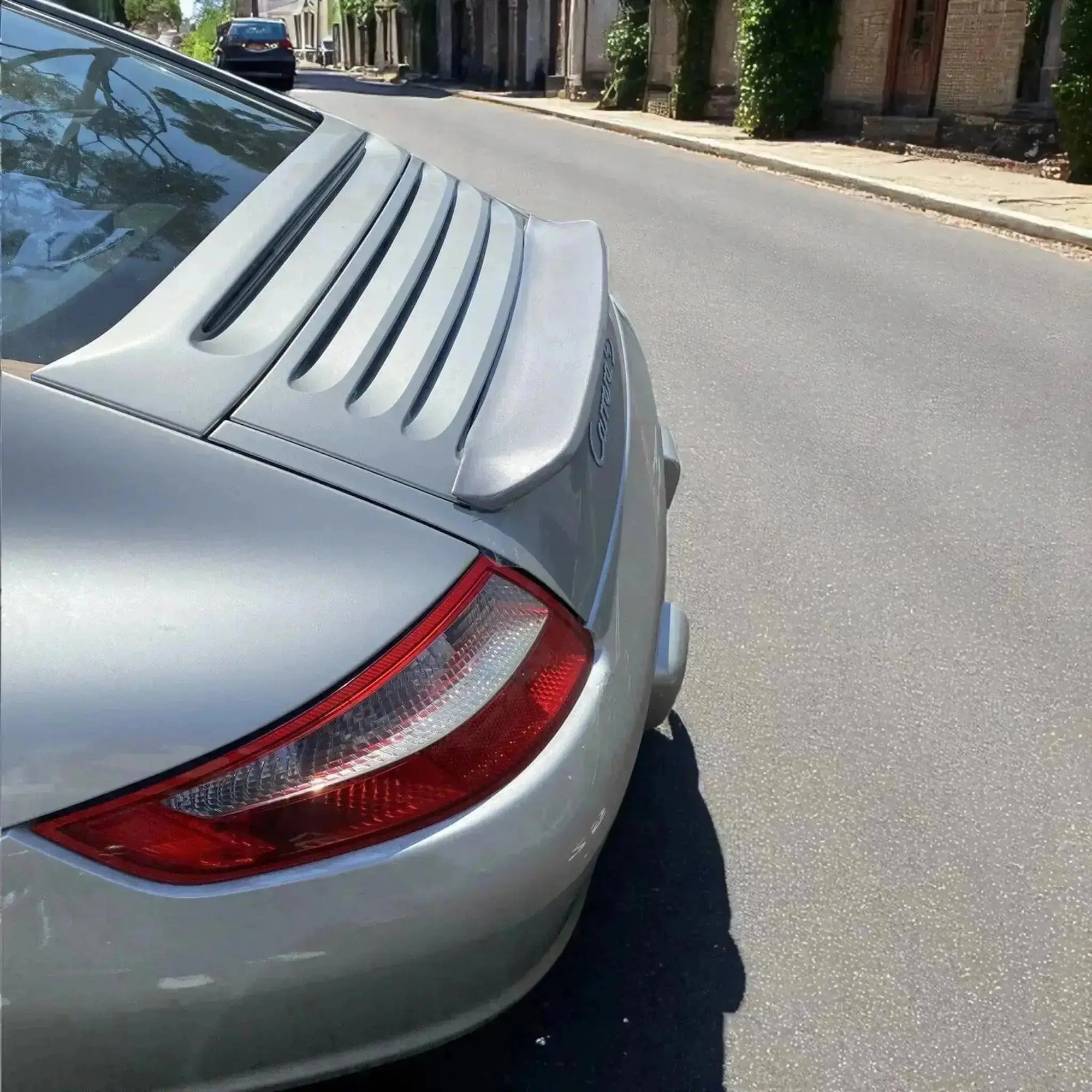 PORSCHE 997 CARRERA 2005–2011 DUCKTAIL SPOILER FOR PORSCHE 997 REAR WING RETRO UPGRADE RACING STYLE REAR DECK LID ENHANCEMENT VOSSTEK