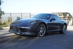 Porsche 991 Carrera Euro GT chin spoiler by BetterBodies Motorsport, polyurethane front lip splitter on a 2012–2015 model.