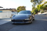 Porsche 991 Carrera Euro GT chin spoiler by BetterBodies Motorsport, polyurethane front lip splitter for 2012–2015 model.