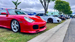 BetterBodies Motorsport Porsche 996 Turbo front lip spoiler for 1999-2004, racing style bumper enhancement, lightweight and aerodynamic.