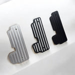 BetterBodies Motorsport Porsche 911 aluminum performance pedal set showing sporty, sleek metal pedals for enhanced driving control