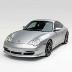 BetterBodies Motorsport Porsche 996.2 Carrera GT3TEK front lip spoiler showcasing racing style upgrade for 2002–2004 models.