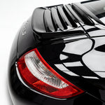 Porsche 997 Carrera GT3TEK rear wing from BetterBodies Motorsport, polyurethane ducktail spoiler on a 2005–2012 model.