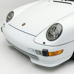 Porsche 993 RS style front splitters by BetterBodies Motorsport in polyurethane for 1995-1998 Porsche 993 models.