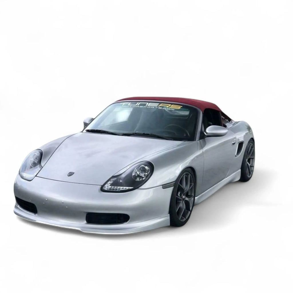 Porsche 986 Boxster polyurethane chin spoiler ruf lip 97-04 GT3 RS SPYDER LOOK VOSSTEK