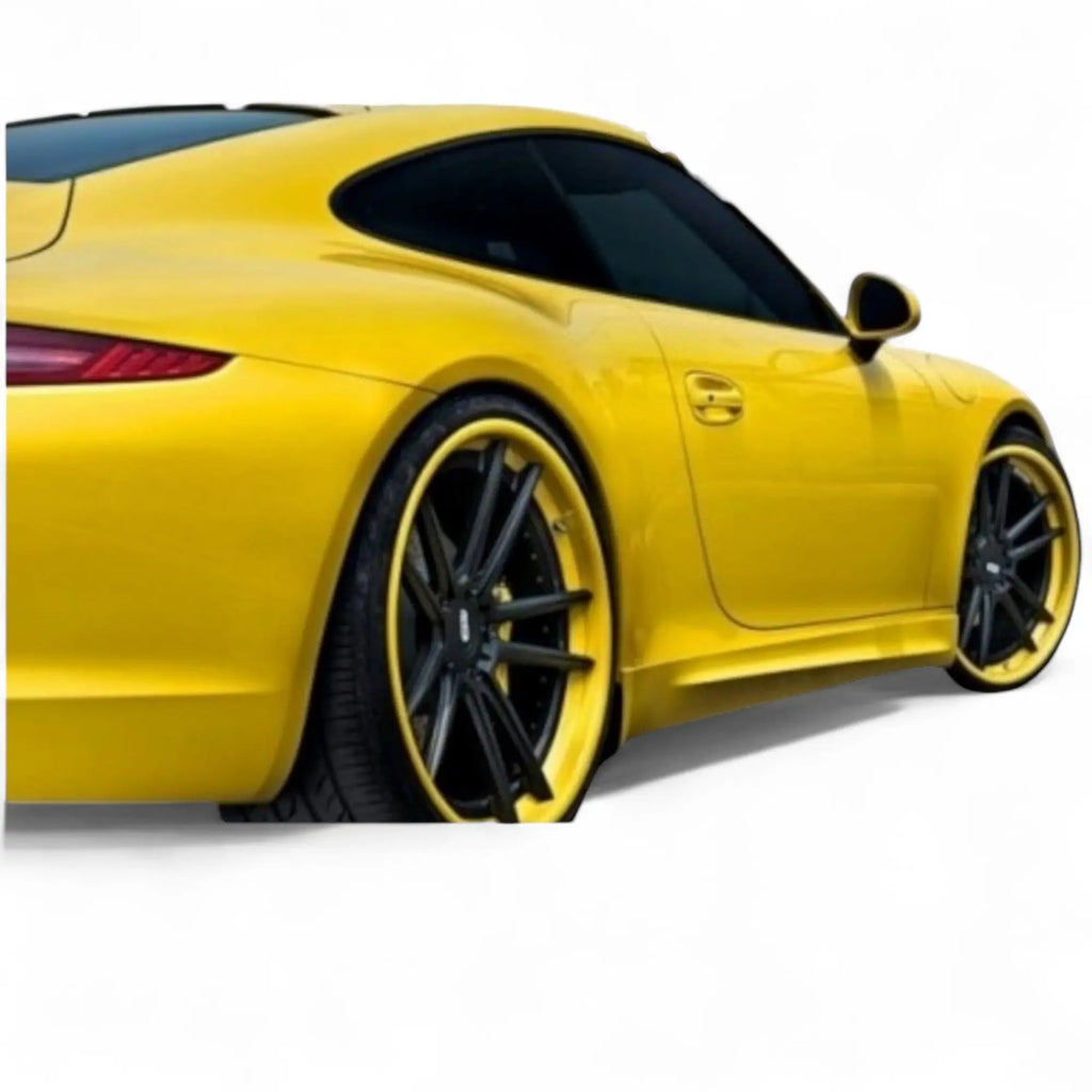 PORSCHE 991 CARRERA 2012–2015 SIDE ROCKER PANELS AERODYNAMIC SIDE SKIRTS BODY KIT UPGRADE VOSSTEK