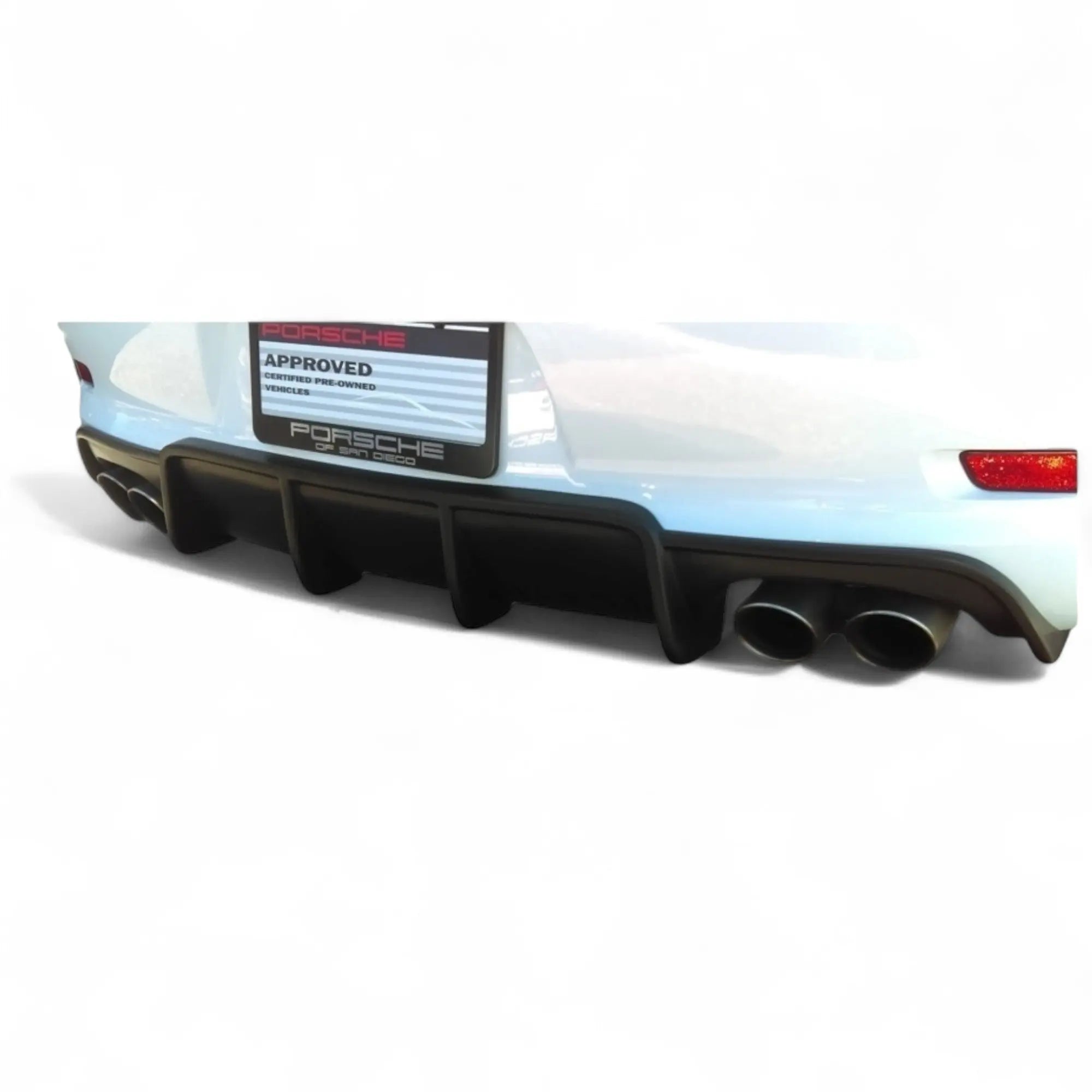 PORSCHE 991 CARRERA 2012–2015 POLYURETHANE REAR DIFFUSER FOR PORSCHE 991.1 RACING STYLE AERO UPGRADE REAR BUMPER ENHANCEMENT VOSSTEK