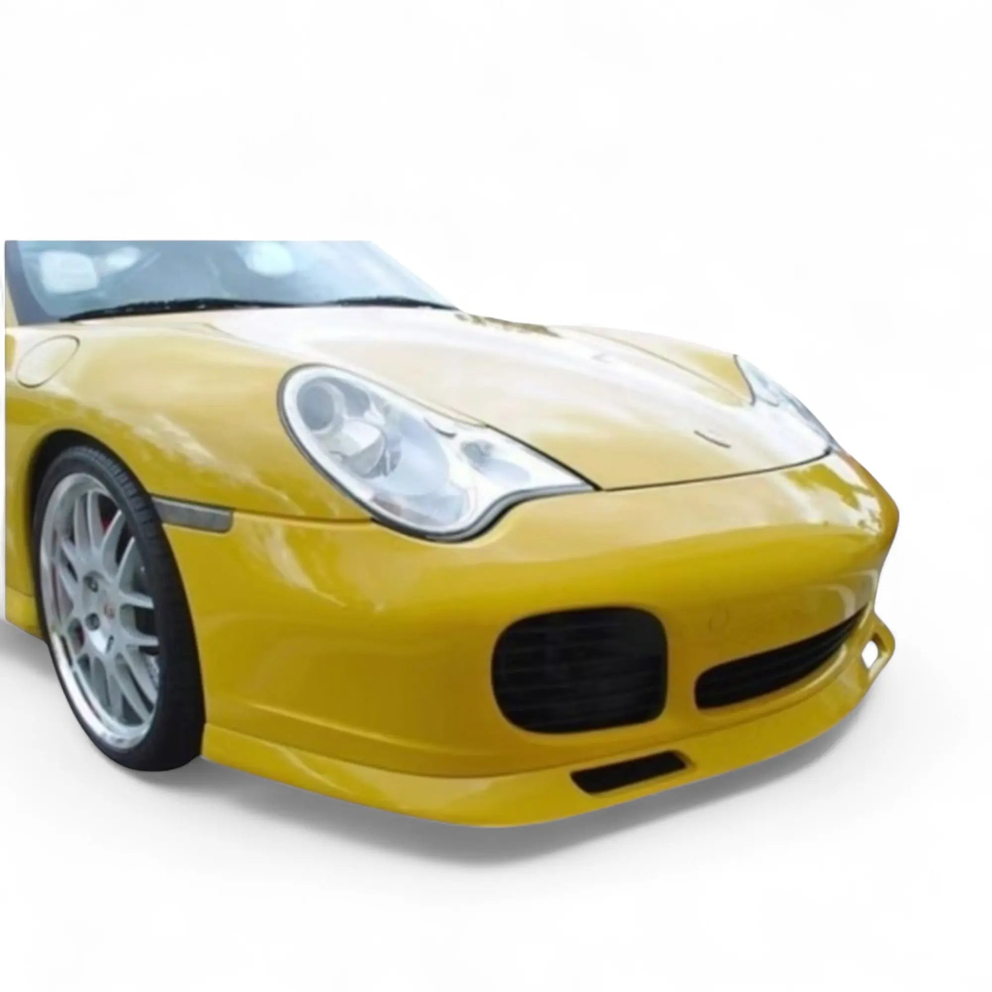 PORSCHE 996 TURBO 1999–2004 FRONT LIP SPOILER FOR PORSCHE 996 TURBO UPGRADE RACING STYLE FRONT BUMPER ENHANCEMENT VOSSTEK