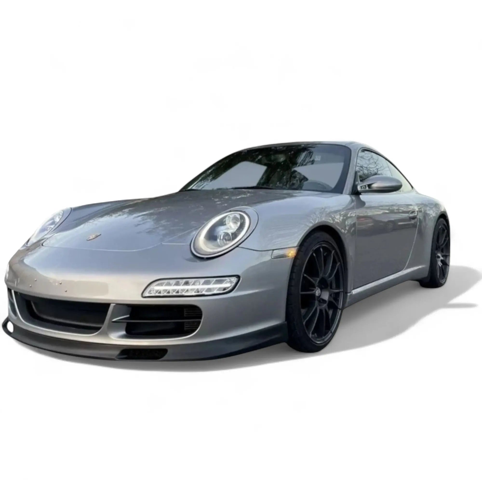 Porsche 997 Carrera front spoiler lip GT3 style urethane for 2005-2008 997.1 VOSSTEK