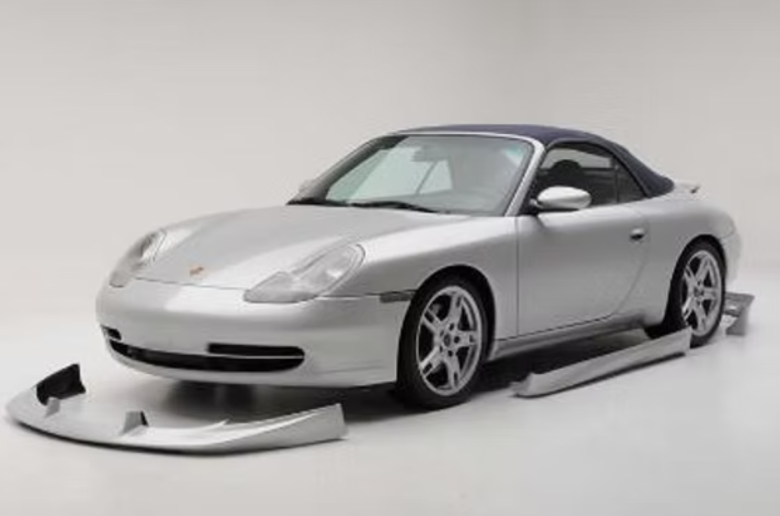 PORSCHE 996 CARRERA 1999–2004 FRONT LIP SPOILER FOR PORSCHE 996 UPGRADE RACING STYLE FRONT BUMPER ENHANCEMENT