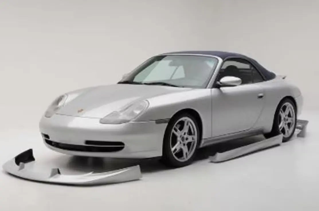 PORSCHE 996 CARRERA 1999–2004 FRONT LIP SPOILER FOR PORSCHE 996 UPGRADE RACING STYLE FRONT BUMPER ENHANCEMENT VOSSTEK