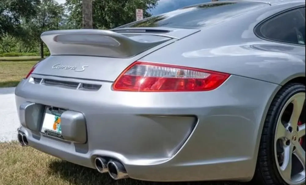 PORSCHE 997 CARRERA 2005–2008 REAR BUMPER FOR PORSCHE 997 AERO UPGRADE RACING STYLE REAR END CONVERSION BODY KIT ENHANCEMENT VOSSTEK