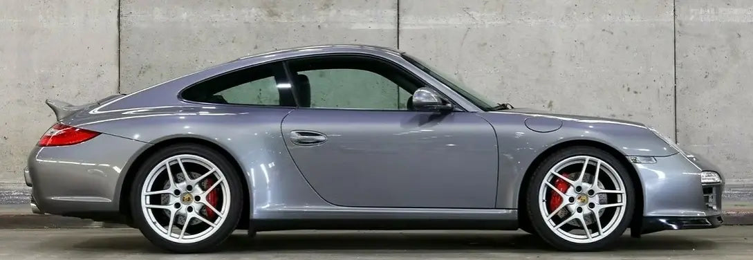 PORSCHE 997 CARRERA 2005–2012 BOLT-ON DUCKTAIL SPOILER FOR PORSCHE 997 REAR WING FIBERGLASS UPGRADE RACING STYLE REAR DECK LID CONVERSION VOSSTEK