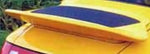 BetterBodies Motorsport Porsche 993 rear wing spoiler with racing-style ducktail design for 1995-1998 Porsche 993 aero upgrade.