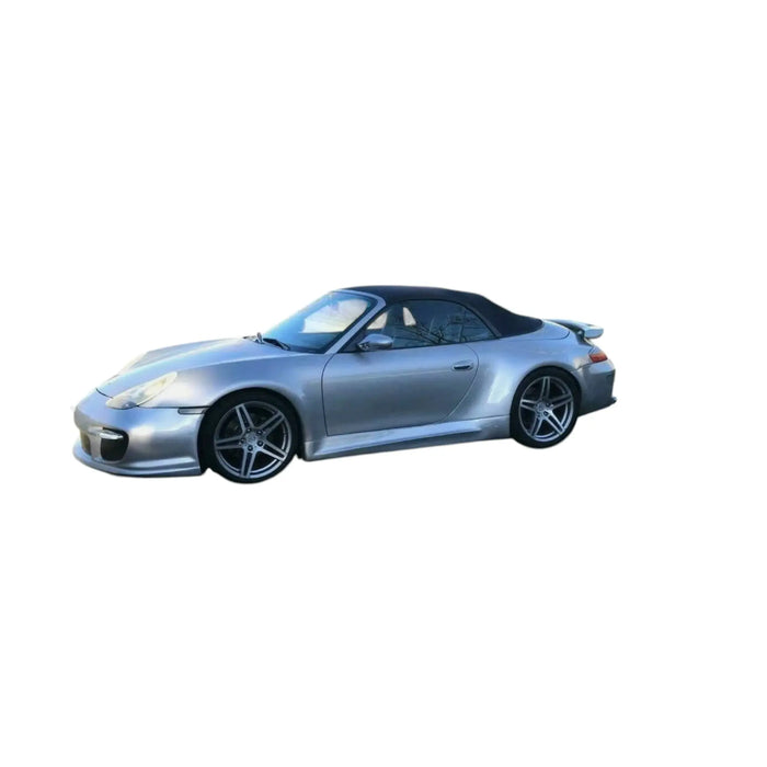 BetterBodies Motorsport Porsche 996 wide body kit with RUF-style conversion, featuring wider fenders for enhanced sporty appearance.
