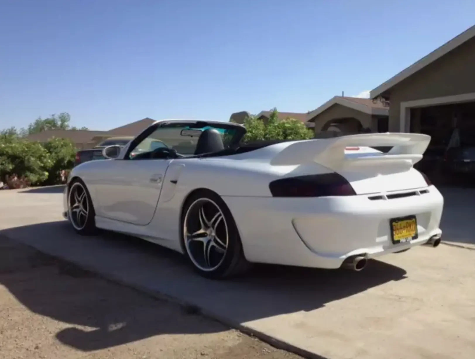 Porsche 996 GT3 GT2 turbo spoiler wing 1999-2004 coup/cab custom ruf VOSSTEK