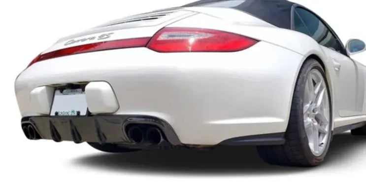 Porsche 997 POLYURETHANE Rear Bumper Diffuser custom ta ruf 997.2 2009-2012 DP B BBMotorsport (252) VOSSTEK