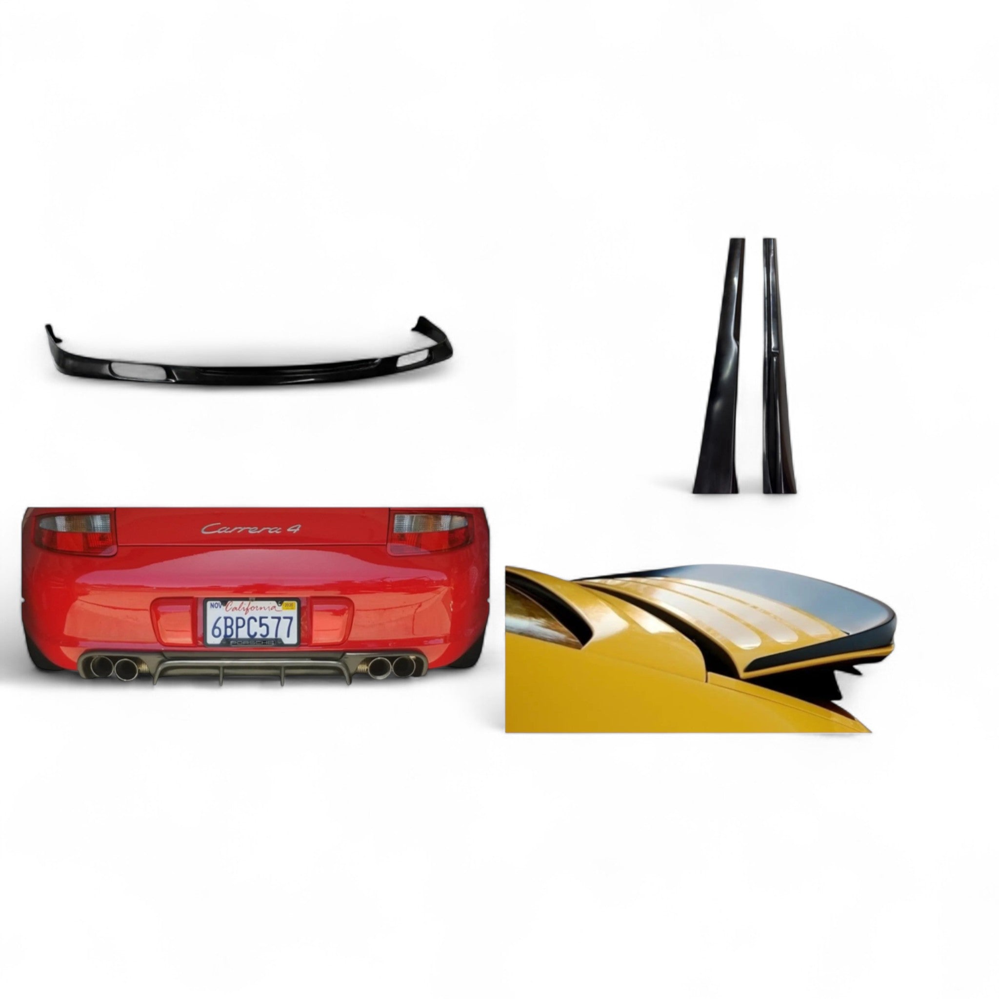 997.1 Lip + Diffuser + Small Wing + Side Skirt