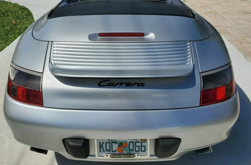PORSCHE 996 CARRERA 1999-2004 DUCKTAIL SPOILER FOR PORSCHE 996 REAR WING RETRO UPGRADE RACING STYLE REAR DECK LID ENHANCEMENT VOSSTEK