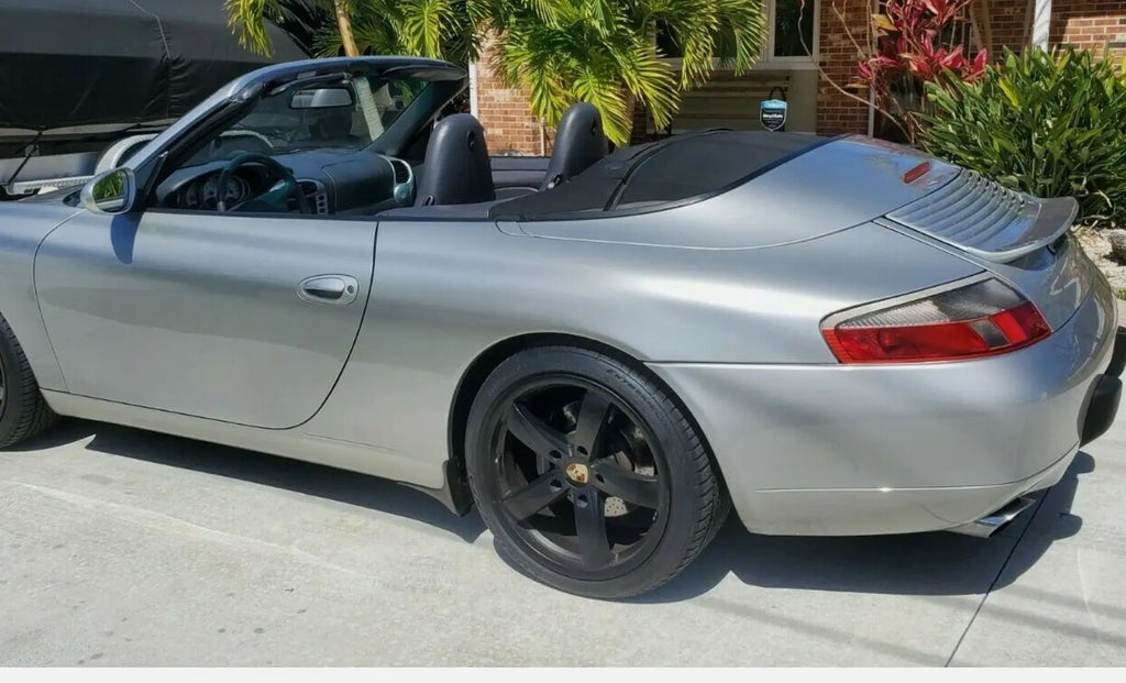 PORSCHE 996 CARRERA 1999-2004 DUCKTAIL SPOILER FOR PORSCHE 996 REAR WING RETRO UPGRADE RACING STYLE REAR DECK LID ENHANCEMENT VOSSTEK