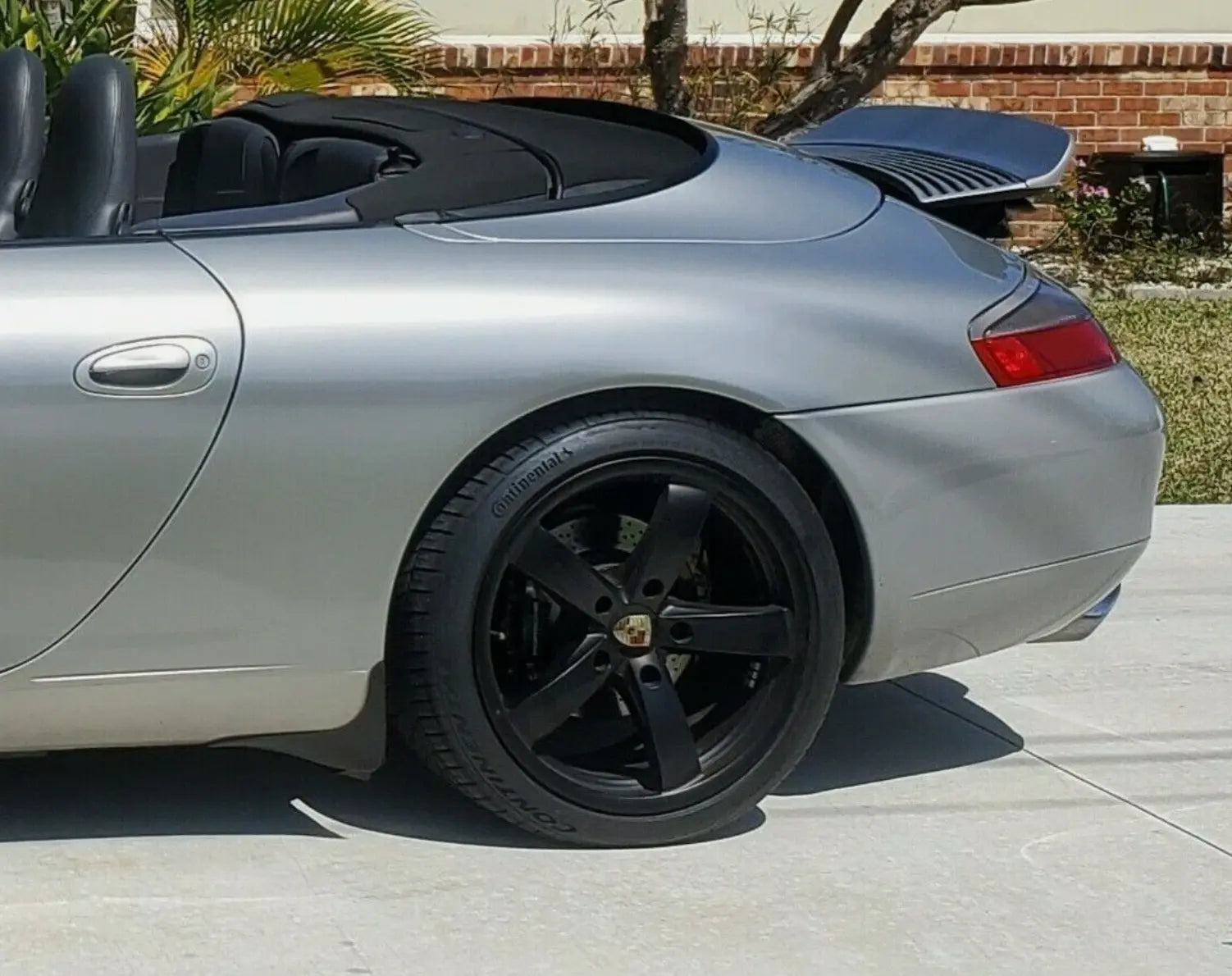 PORSCHE 996 CARRERA 1999-2004 DUCKTAIL SPOILER FOR PORSCHE 996 REAR WING RETRO UPGRADE RACING STYLE REAR DECK LID ENHANCEMENT VOSSTEK