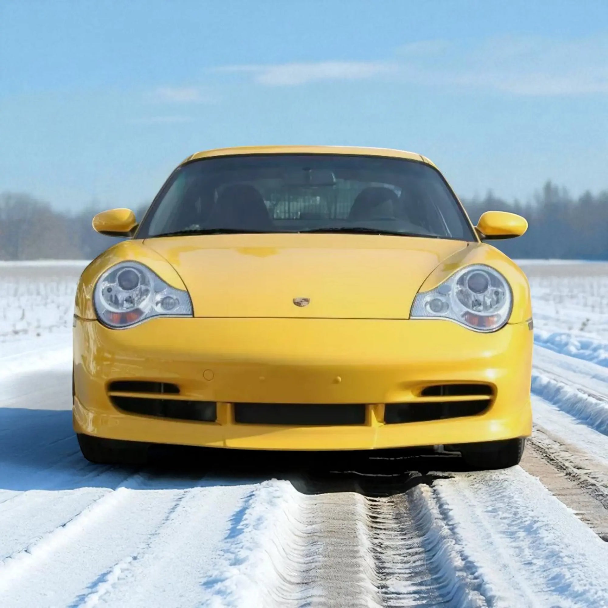 PORSCHE 996 CARRERA 2002-2004 GT3TEK FRONT LIP SPOILER FOR PORSCHE 996 UPGRADE RACING STYLE FRONT BUMPER ENHANCEMENT VOSSTEK