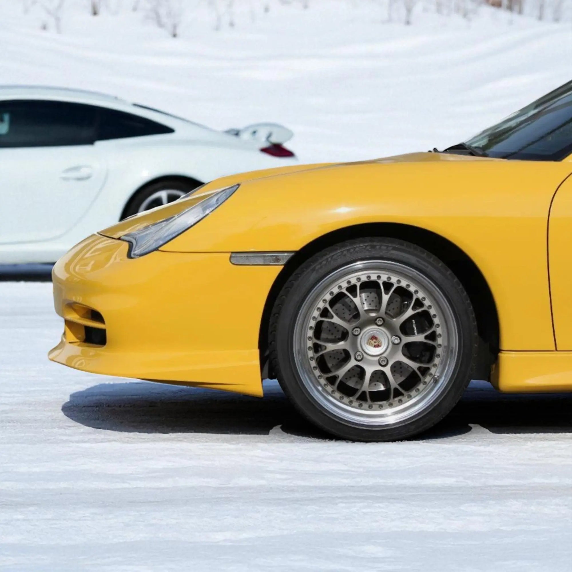 PORSCHE 996 CARRERA 2002-2004 GT3TEK FRONT LIP SPOILER FOR PORSCHE 996 UPGRADE RACING STYLE FRONT BUMPER ENHANCEMENT VOSSTEK