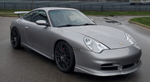 BetterBodies Motorsport Porsche 996.2 Carrera GT3TEK front lip spoiler, racing style upgrade for 2002–2004 Porsche 996.