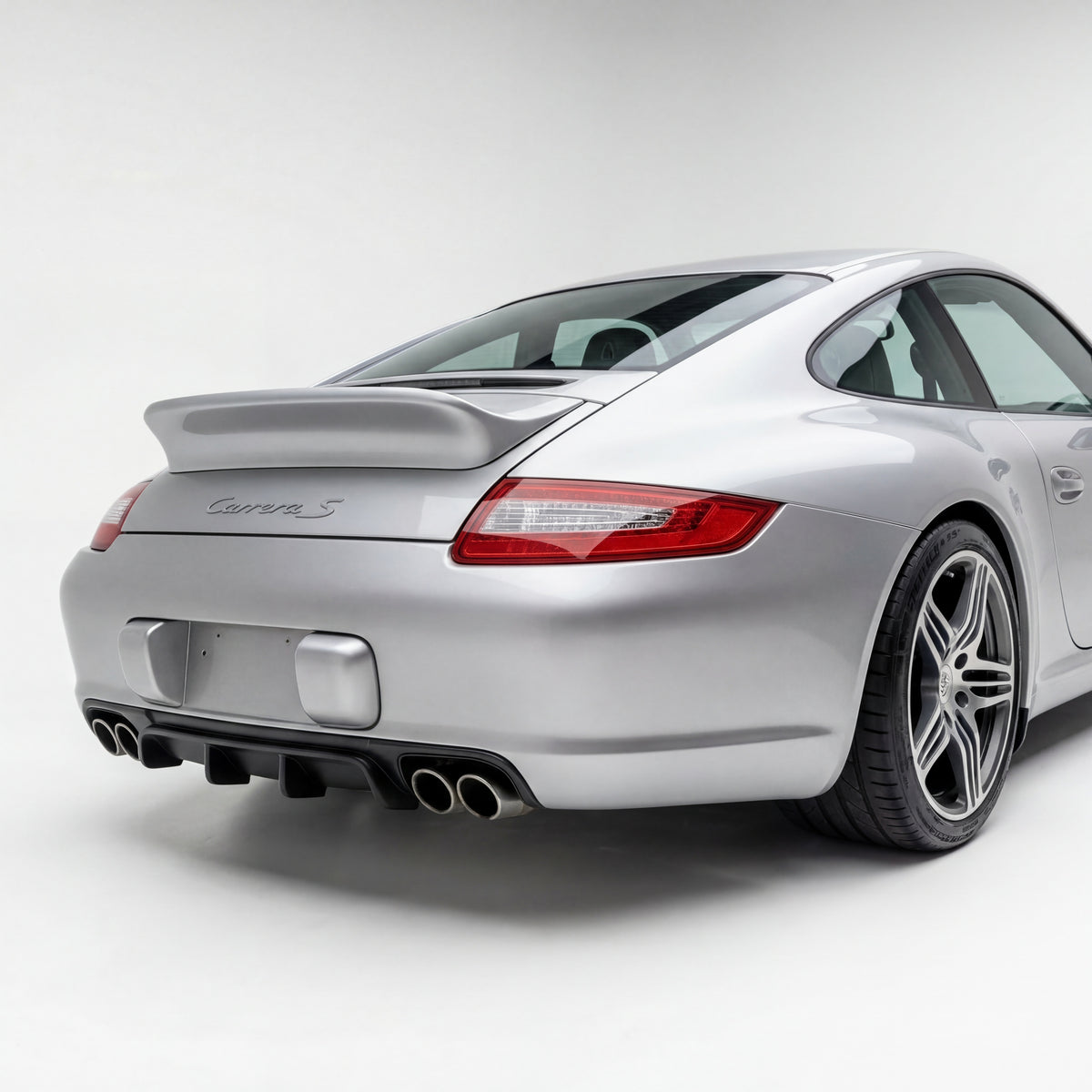 Porsche 997.1 Rear Bumper Diffuser | RUF TA-Style Poly (2005–08)