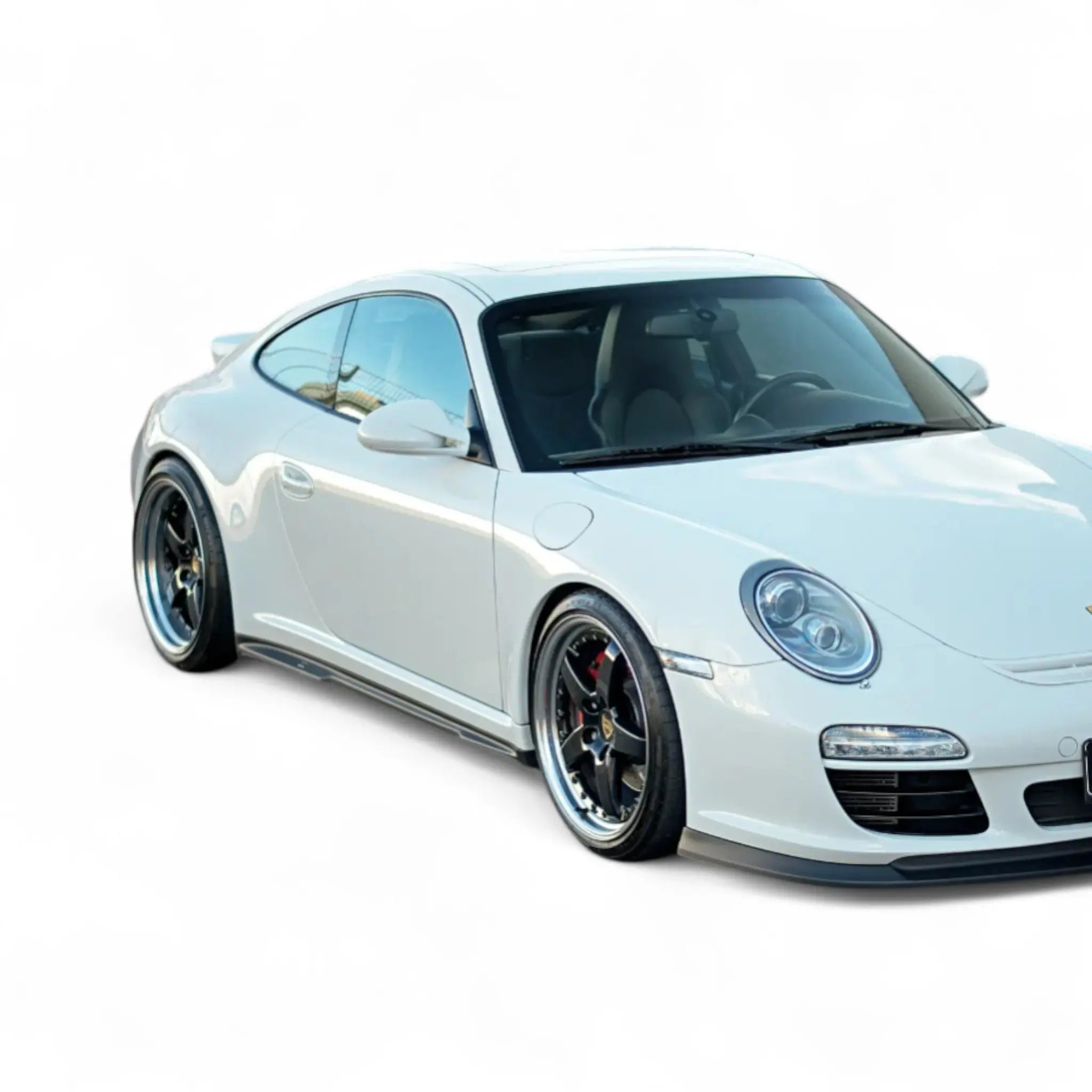 Porsche 997 Mach II Side Skirts – Rocker Panels for Carrera/GT3 Narrow Body (2005–2012) Fiberglass