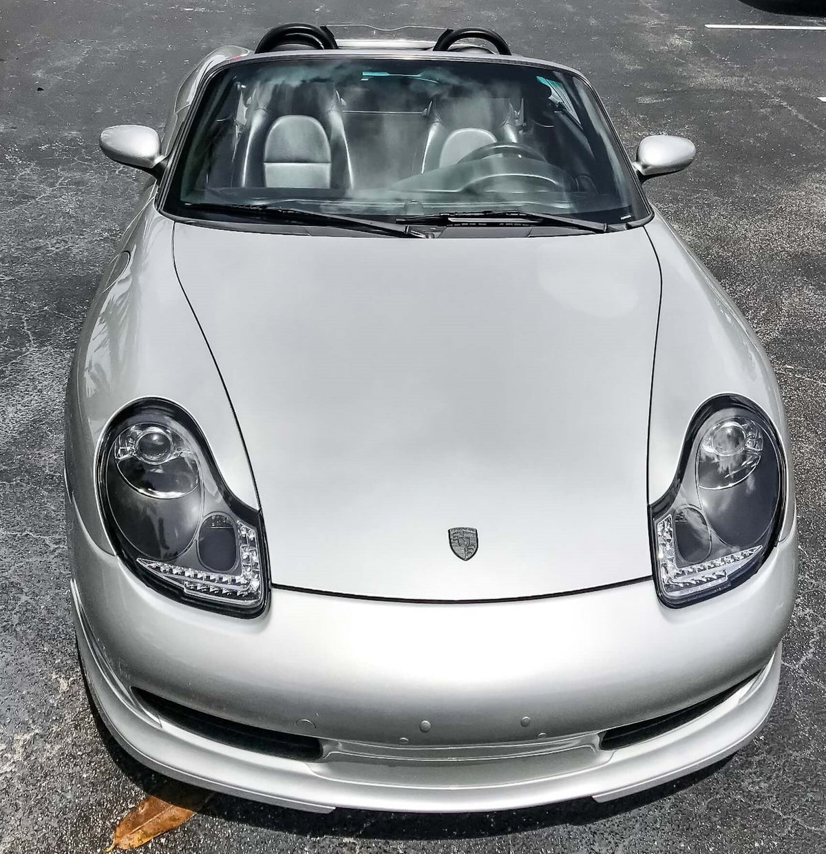 Porsche 986 Boxster Chin Spoiler – RUF/GT3 RS Spyder Style Lip (1997–2004)