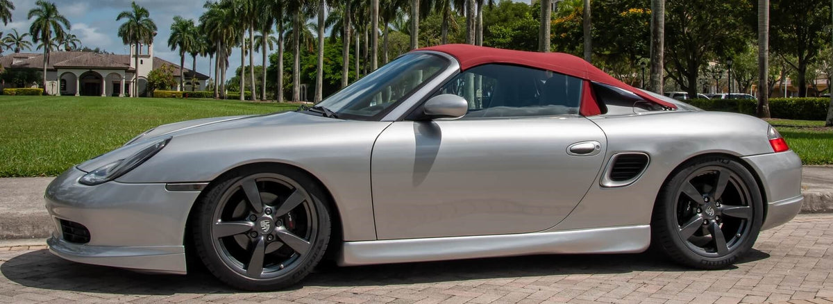 Porsche 986 Boxster Spyder Style Aero Kit – Polyurethane Upgrade (1997–2004)