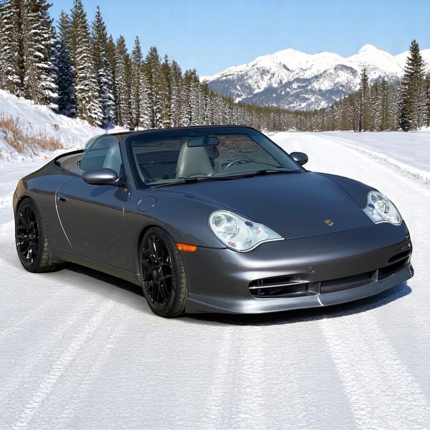 PORSCHE 996 CARRERA 1999–2004 GT3TEK FRONT LIP SPOILER FOR PORSCHE 996 UPGRADE RACING STYLE FRONT BUMPER ENHANCEMENT