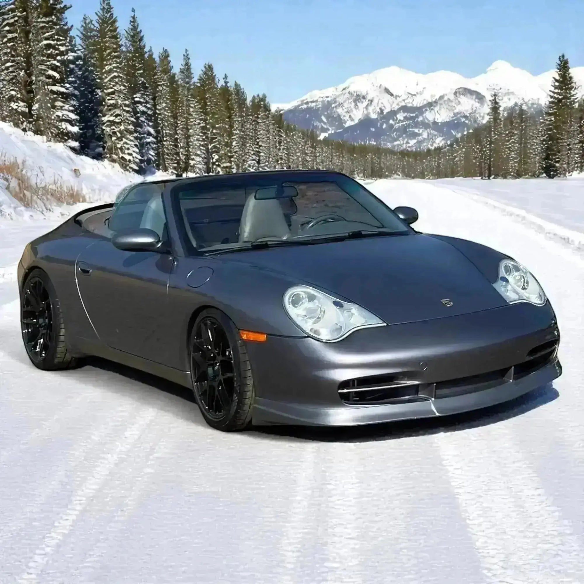 PORSCHE 996 CARRERA 1999–2004 GT3TEK FRONT LIP SPOILER FOR PORSCHE 996 UPGRADE RACING STYLE FRONT BUMPER ENHANCEMENT VOSSTEK